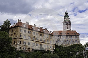 Cesky Krumlov castle.