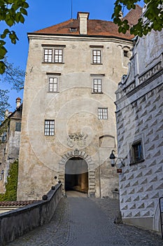 Cesky Krumlov catle, UNESCO site, Southern Bohemia, Czech Republic