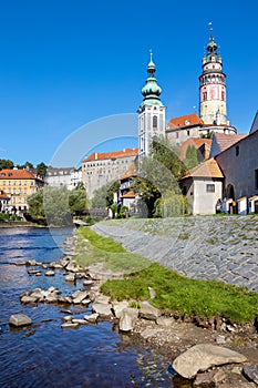 Cesky Krumlov town UNESCO, South Bohemia, Czech republic, Europe