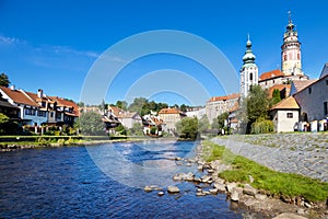 Cesky Krumlov town UNESCO, South Bohemia, Czech republic, Europe