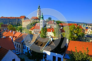 Cesky Krumlov view