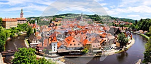 Cesky Krumlov view