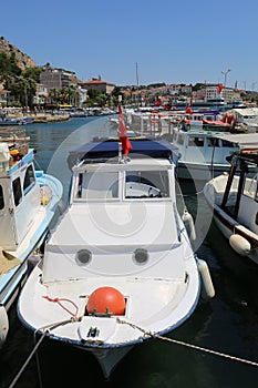 Fishing Boats docked at Cesme Port