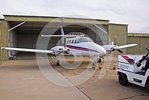 Cessna 303 Crusader Parking - Outside