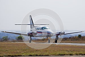 Cessna 303 Crusader Takeoff 01