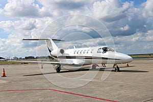 Cessna Citation Jet at New Orleans Private Airport