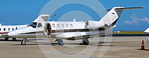 Cessna Citation Jet at New Orleans Private Airport