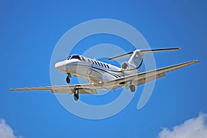 Cessna CitationJet CJ3 Model 525B On Final Approach