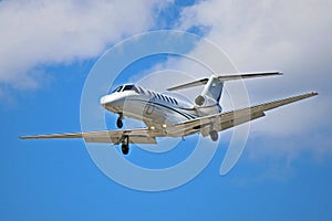 Cessna CitationJet CJ3 Model 525B Front View