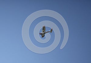 Cessna plane in close up