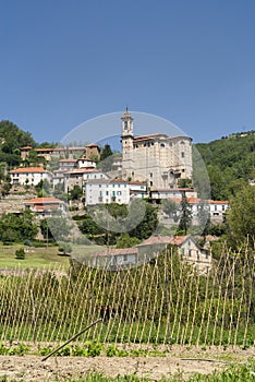 Cessole (Asti, Italy), old village