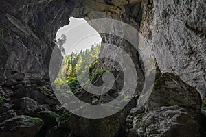 Cetatile Ponorului doline interior