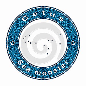 Cetus Star Constellation, Whale Constellation