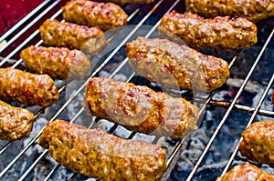 Cevapi on the BBQ