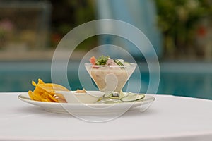 Ceviche Peruano Puerto LopeÃÂ±o photo