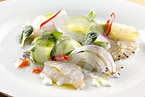 Ceviche salad