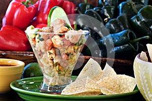 Ceviche with Tortilla img