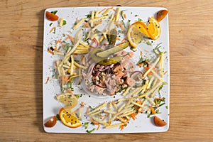 Ceviche tuna