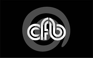 CFB Creative Unique Modern Letter Logo Design