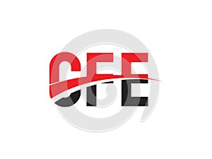CFE Letter Initial Logo Design Vector Illustration photo