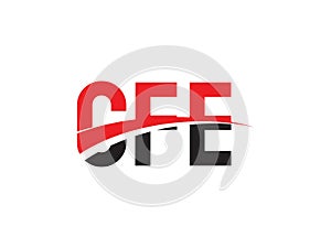 CFE Letter Initial Logo Design Vector Illustration