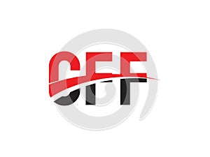 CFF Letter Initial Logo Design Vector Illustration photo