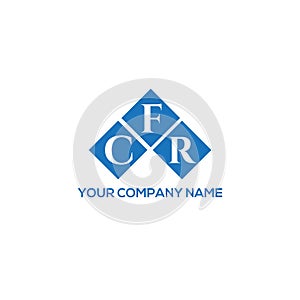 CFR letter logo design on BLACK background. CFR creative initials letter logo concept. CFR letter design.CFR letter logo design on