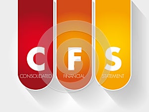 CFS - Consolidated Financial Statement acronym