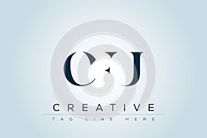 CFU abstract letter logo