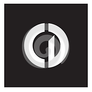 CG Monogram Logo Letter Vector profesional photo