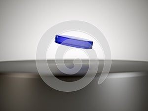 CGI illustration of a superconducting crystal LK99 detail