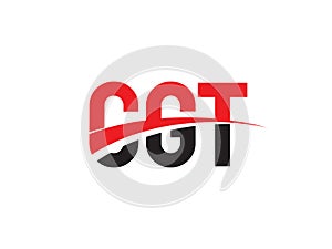 CGT Letter Initial Logo Design Vector Illustration