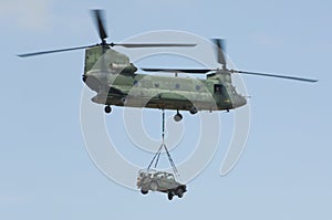 CH-47 Chinook helicopter