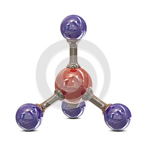 CH4 molecule photo