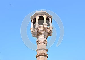 Chabutaro (bird feeding tower/Pigeon-Tower) at Jami Masjid, Ahmedabad