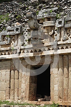 Chac Mask Labna Maya Site