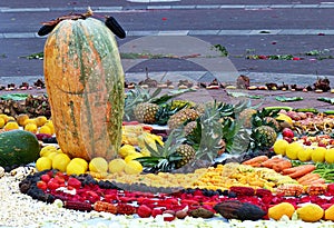 Spiritual ritual Chacana, Ecuador photo