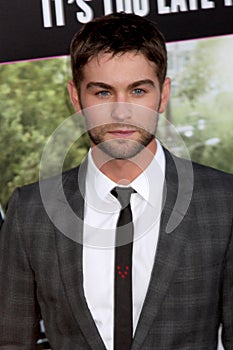 Chace Crawford arrives at the
