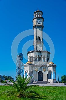 Chacha Tower in georgian town Batumi