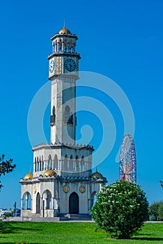 Chacha Tower in georgian town Batumi