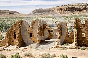 Chaco Canyon's Kin Kletso Pueblo Ruins