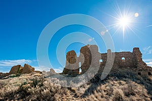 Chaco Culture ruins