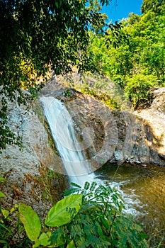Chae Son waterfall. Thailand