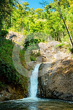 Chae Son waterfall. Thailand