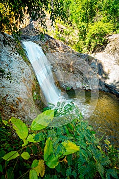 Chae Son waterfall in Thailand
