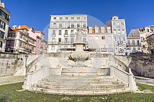 Chafariz das Janelas Verdes in Lisbon, Portugal photo