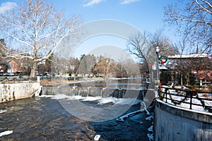 Chagrin Falls in Ohio