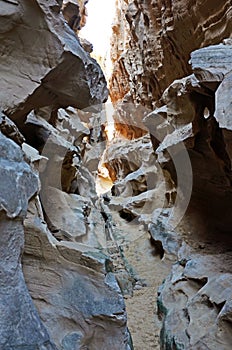 Chahkuh Canyon, Qeshm Island, Iran