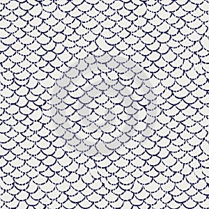 Chain armor seamless pattern