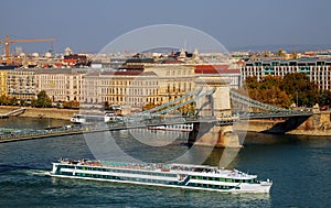 Chain Bridge across the Danube, Budapest
